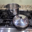 Vintage FARBERWARE 8 Qt 7.6L Stock Pot & Lid Stainless Steel USA SPAGHETTI