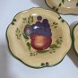 Home Trends GRANADA Fruit Pattern 8" Cereal Salad  Soup Bowl 9.5 Serving Vintage