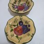 Home Trends GRANADA Fruit Pattern 8" Cereal Salad  Soup Bowl 9.5 Serving Vintage