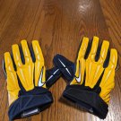 New Nike Superbad NFL Football Gloves PGF269-702 Size XXL Black/Gold Spellout New Nike Superbad NFL Football Gloves PGF269-702 Size XXL Black/Gold Spellout