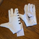 NEW Nike Jordan Jet 7.0 Football Gloves White Cement Black Size Large