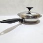 Cordon Bleu Pressure Bonded Stainless Steel Skillet Sauce Pot w Lid 9in 1.25Qt