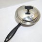 Cordon Bleu Pressure Bonded Stainless Steel Skillet Sauce Pot w Lid 9in 1.25Qt