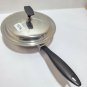 Cordon Bleu Pressure Bonded Stainless Steel Skillet Sauce Pot w Lid 9in 1.25Qt