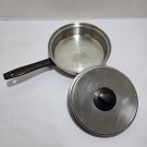 ECKO Prudential Ware 9" Fry Pan Skillet 18-8 Tri-Clad Stainless Steel Titanium
