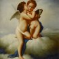 New 20x24" Hand-Made "L'Amour Et Psyche" Oil Painting on Canvas