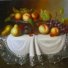New Hand-Made 24x36" 'Still Life' Oil Painting on Canvas