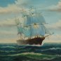 New 20x24" Hand-Made Boat Oil Painting on Canvas