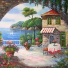36x48" Mediterranean Scenery Oil Painting on Canvas