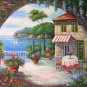 36x48" Mediterranean Scenery Oil Painting on Canvas