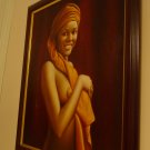 New Hand-Made 20x24" 'Nude Woman' Oil Painting on Canvas