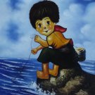 The Fisherman Oil Painting on Canvas