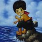 The Fisherman Oil Painting on Canvas