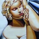 Sleeping Beauty Oil Painting on Canvas