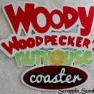ISLANDS OF ADVENTURE - WOODY WOODPECKER COASTER  Scrapbook Die Cut Title SSFFDeb