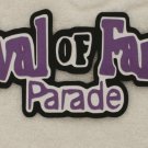 DISNEY FESTIVAL OF FANTASY Die Cut Title - Scrapbook Page Paper Piece - SSFFDeb