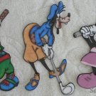 DISNEY GOLF CHARACTER - YOU CHOOSE - Scrapbook Page Printed Paper Piece SSFFDeb
