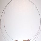 brown sliding necklace