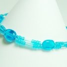 turquoise glass bracelet