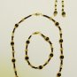 black and gold set