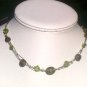 Kiwi Twisted Strands Necklace