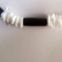 Black and White Puka Shell Necklace
