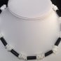 Black and White Puka Shell Necklace