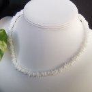White Puka Shell Necklace
