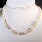 Natural Puka and Cowrie Shell Necklace