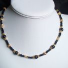 Black and Gold Necklace