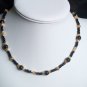 Black and Gold Necklace