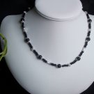 Black and Silver Necklace