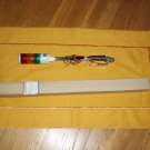 Patlite LES-302 A  24V AC/DC  RYG Signal Tower Safety Lite NIB