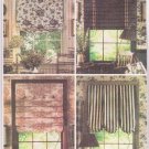 Butterick 6677 Curtain Window Shades Waverly Sewing Pattern Uncut 2001