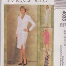 McCall's Sewing Pattern 4033 Misses / Petites Size 10-16 Button Front Jackets Dresses Skirt Suit