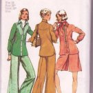 Simplicity 5931 Pattern Vintage 1973 Misses Shirt-Unlined Shirt-Jacket Pantskirt & Pants Size 16