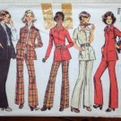 Vintage Simplicity Pattern 5247 Misses Shirt Jacket Pants Size 10 © 1972