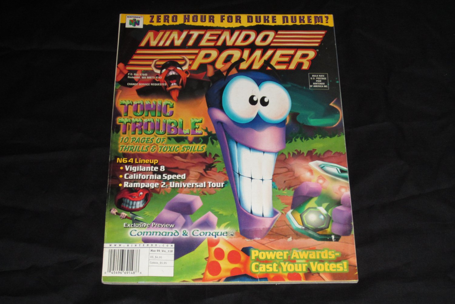 Nintendo Power Volume 118 (Rayman 2 Poster)