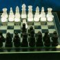 8" Glass Chess Set