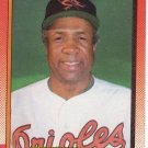 Frank Robinson  Manager Orioles Topps 1990 Baseball Trading Card