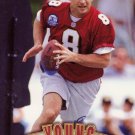 Steve Young Pinnacle 1997 Football Trading Card 49ers