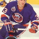 Benoit Hogue Topps Stadium Club 1993 Hockey Trading Card Islanders
