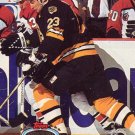 Steve Heinze Topps Stadium Club 1993 Hockey Trading Card Bruins