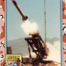 Desert Storm Trading Card Topps 1991 2nd Series Patriot The Scud Intercepter