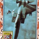 Desert Storm Trading Card Topps 1991 2nd Series F 15 Dual Role Eagle