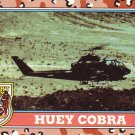 Desert Storm Trading Card Topps 1991 2nd Series Huey Cobra