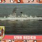Desert Storm Trading Card Topps 1991 2nd Series USS Sides