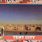 Desert Storm Trading Card Topps 1991 2nd Series Tent City