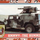 Desert Storm Trading Card Topps 1991 2nd Series HMMWV The Hummer