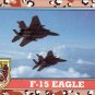 Desert Storm Topps 1991 Trading Card 2nd Series F15 Eagle